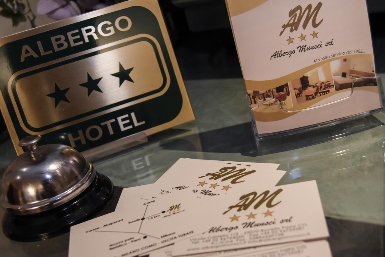 Albergo Munsci' Rovello Porro Экстерьер фото